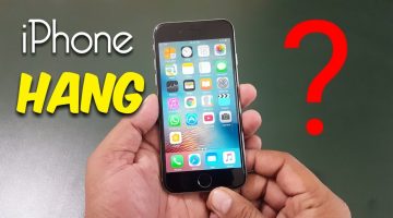 حل مشكلة تعليق الايفون